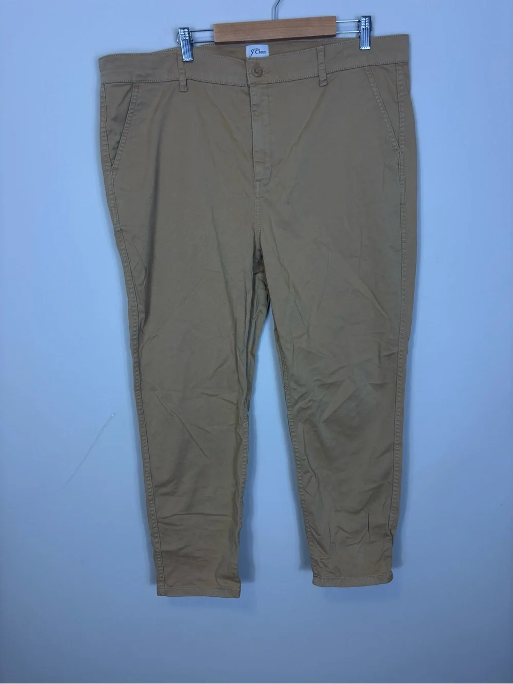 J. Crew Women’s Vintage Straight Khaki Chino Pants 34
